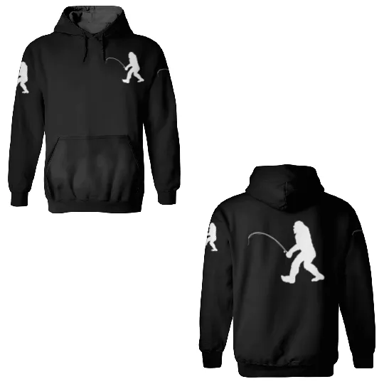 Bigfoot Fishing Essential 3D Hoodies