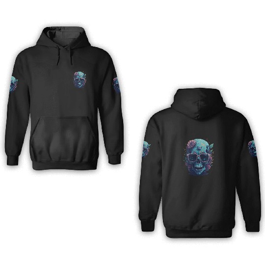 Floral Skull | C14 3D Hoodies