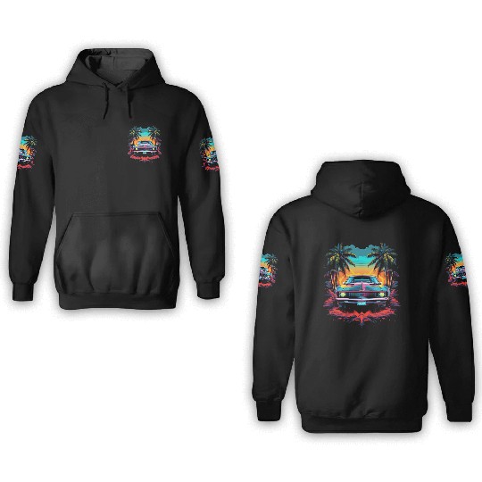 Exotic Camaro Z28 3D Hoodies