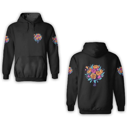 Flower 3D Hoodies