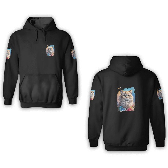 Persian Cat 3D Hoodies