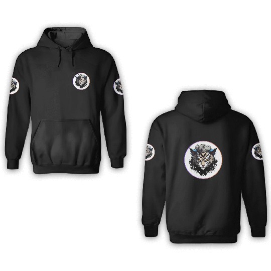 Fierce Tiger Anime 3D Hoodies