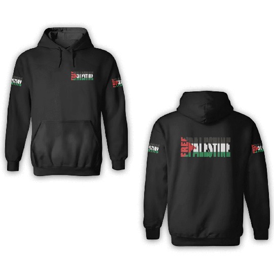 free palestine 3D Hoodies