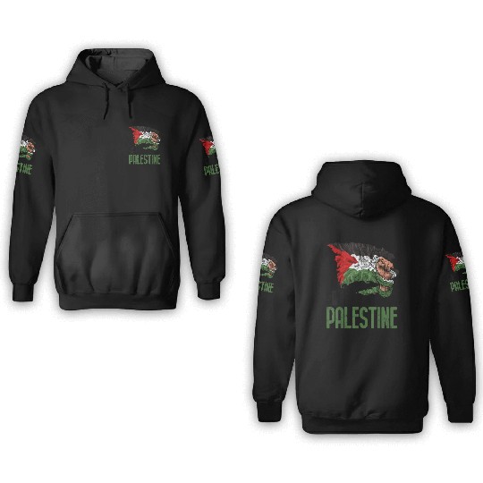 FREE PALESTINE FLAG GAZA 3D Hoodies
