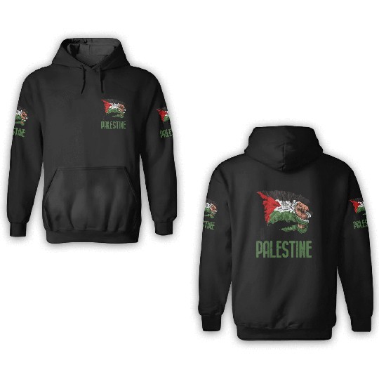 FREE PALESTINE FLAG GAZA 3D Hoodies