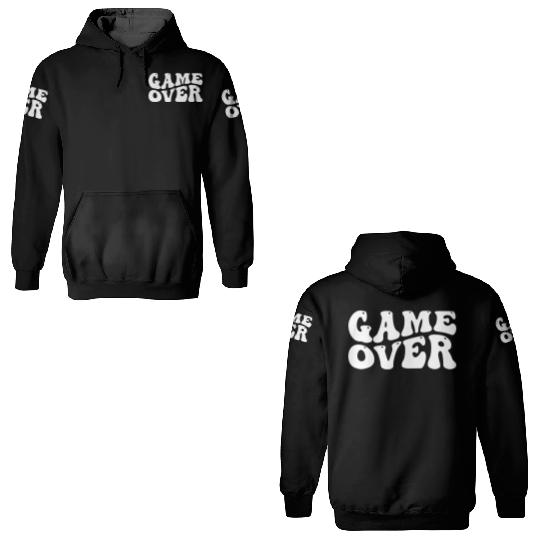 Game over 3D Hoodies