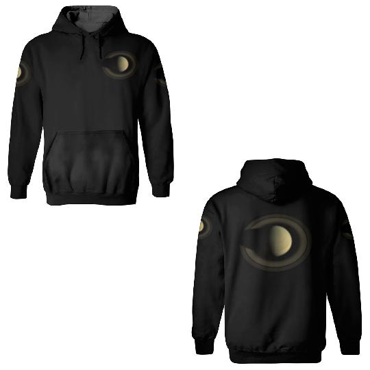 Saturn The Jewel of the Solar System 3D Hoodies