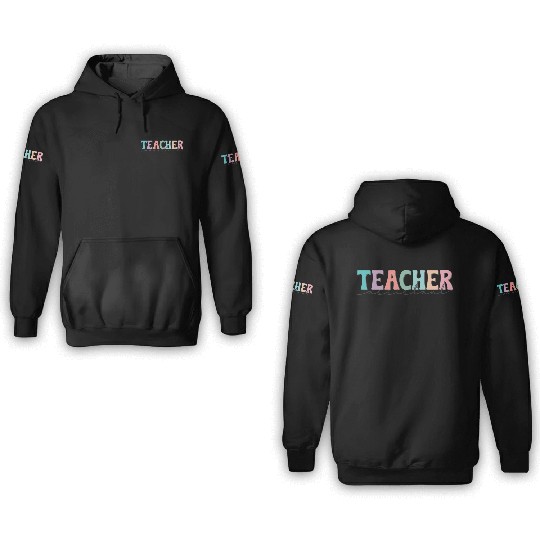 Teacher Assistant 3D Hoodies
