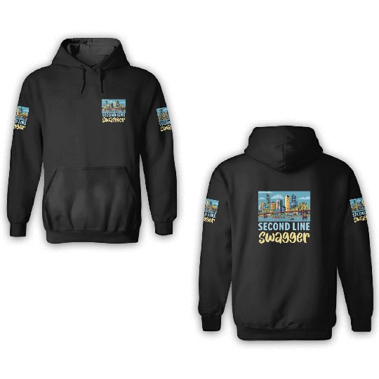New Orleans Louisiana USA America United States 3D Hoodies