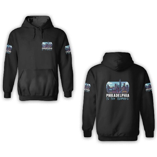 Philadelphia City Pennsylvania USA United States 3D Hoodies