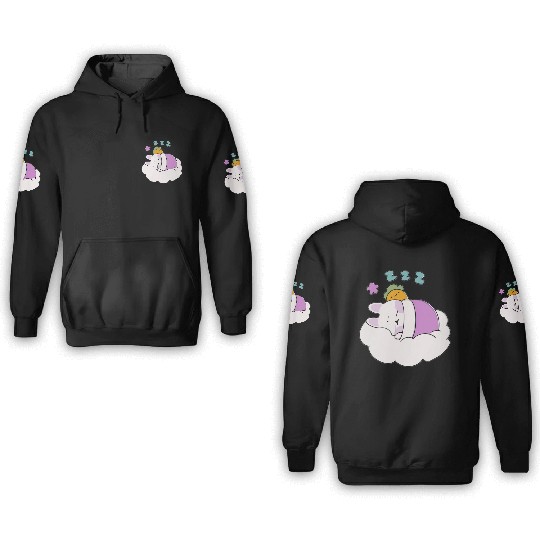 Sleepy Rabbit 3D Hoodies