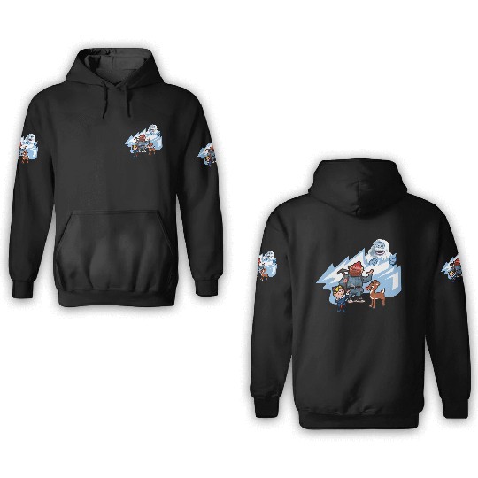 Rudolph Douse The Light 3D Hoodies
