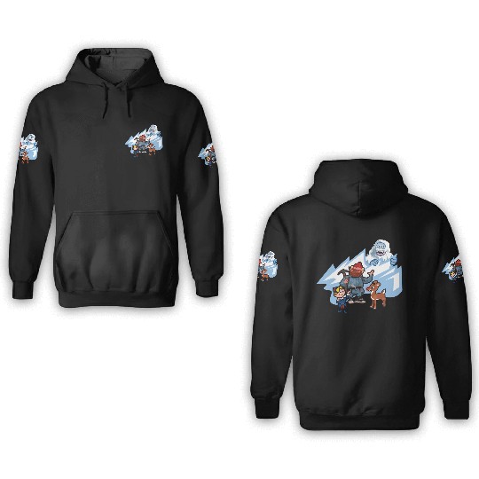 Rudolph Douse The Light 3D Hoodies