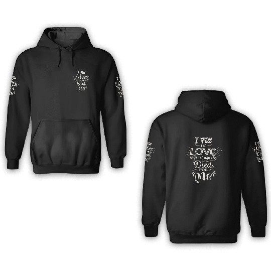 Love Found in Sacrifice - Christian Quote 3D Hoodies