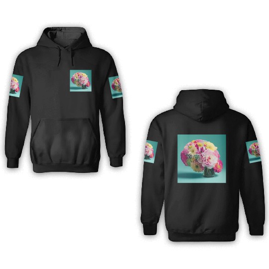 Default flowers brains spring 0 3D Hoodies
