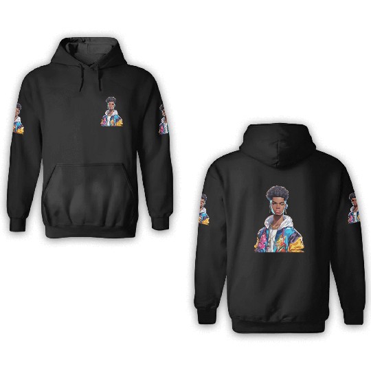 Afro Hip Hop 3D Hoodies