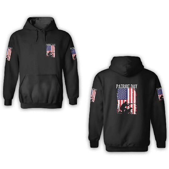 Patriot Day 3D Hoodies