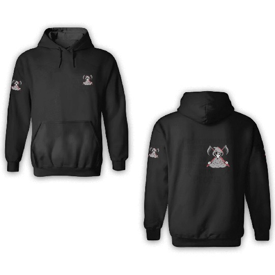 Grim Reaper Funny, Working With People 3D Hoodies