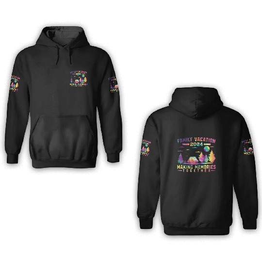 Summer Family Vacation Making Memories 3D Hoodies