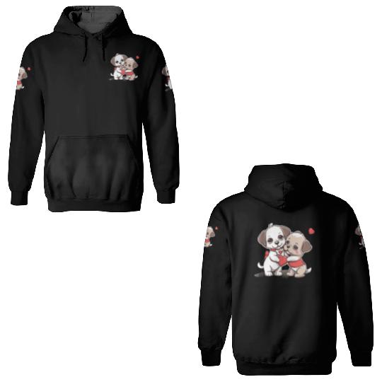 Puppy Love 3D Hoodies