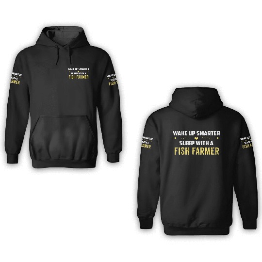 Wake Up Smarter Sleep With A FISH FARMER 3D Hoodies