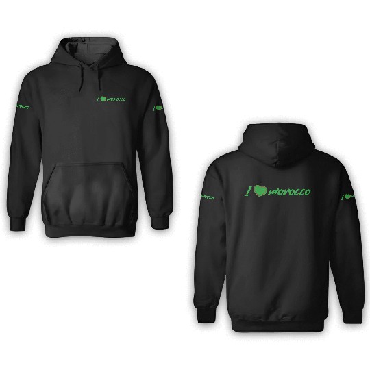 morocco travel 3D Hoodies
