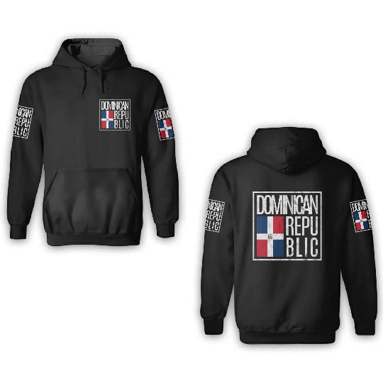 Dominican Republic 3D Hoodies