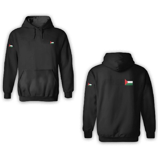 Free Palestine 3D Hoodies