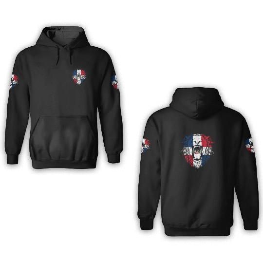 Dominican Republic 3D Hoodies