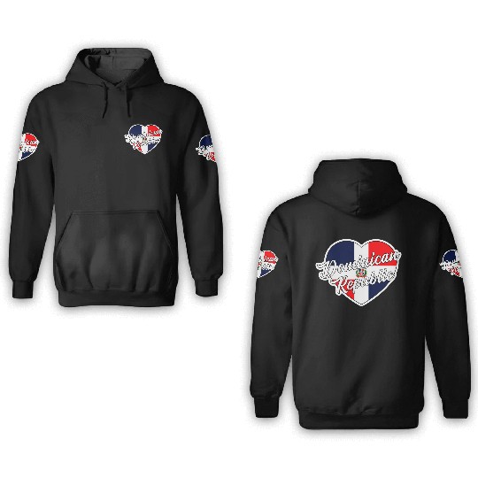 Dominican Republic 3D Hoodies