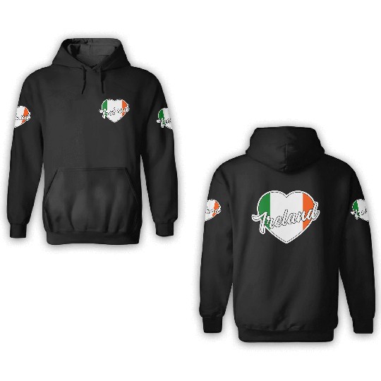 Ireland 3D Hoodies