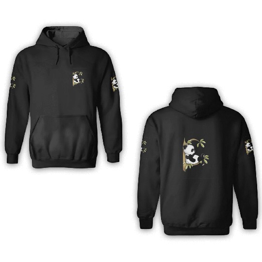 The Baby Panda 3D Hoodies
