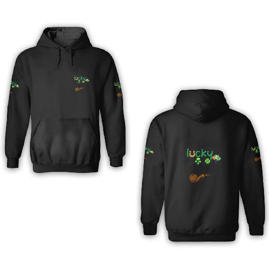 Feeling Lucky today 3D Hoodies