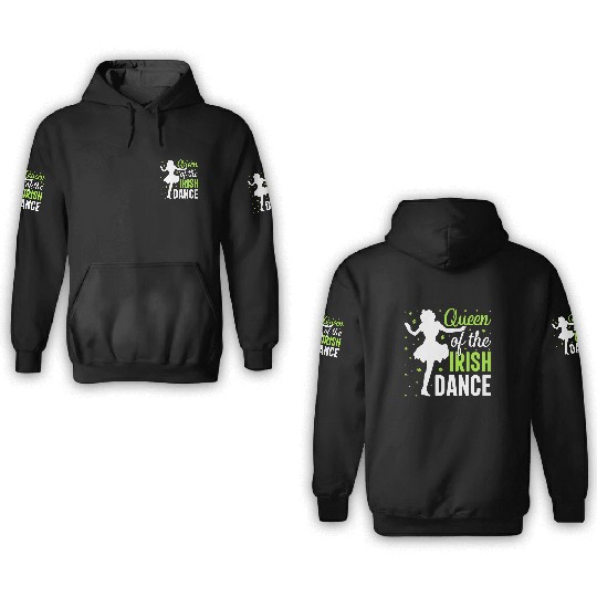 Irish Dance 3D Hoodies