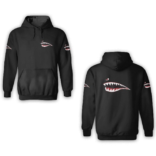 p-51 mustangs p-40 warhawks 3D Hoodies