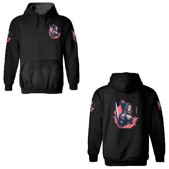 Cyberpunk Samurai Cyberpunk 3D Hoodies