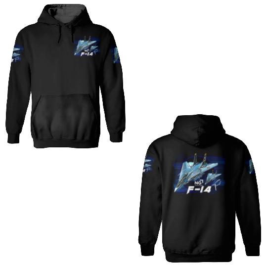 F-14 Tomcat Fighterjet 3D Hoodies