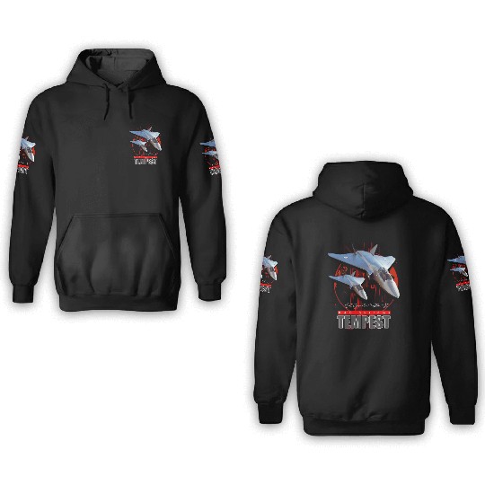 BAE Systems Tempest Next-Generation Fighter Jet 3D Hoodies