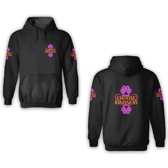 Choose Kindness 3D Hoodies