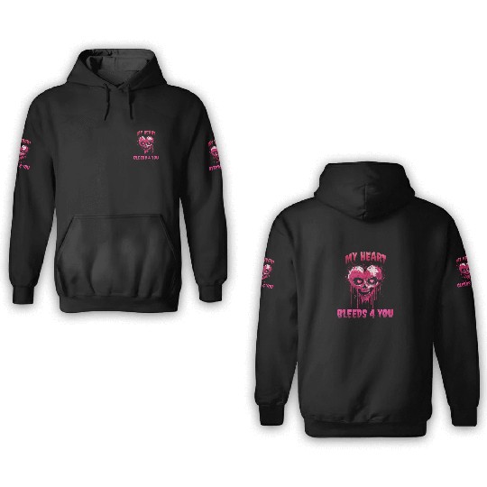 My Heart Bleeds 4 You 3D Hoodies