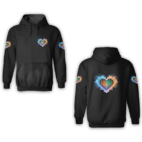 Valentine 3D Hoodies