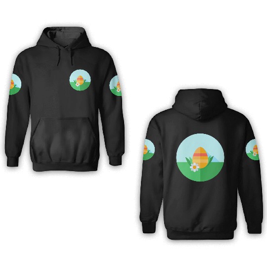 Easter Egg 3D Hoodies