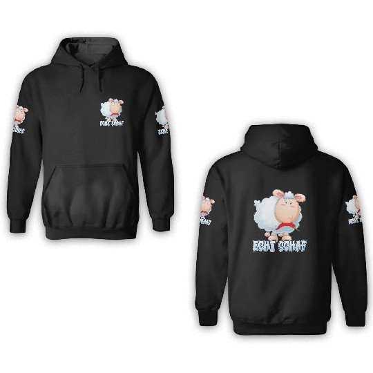 Sheep North German Lamb Shepherd 3D Hoodies