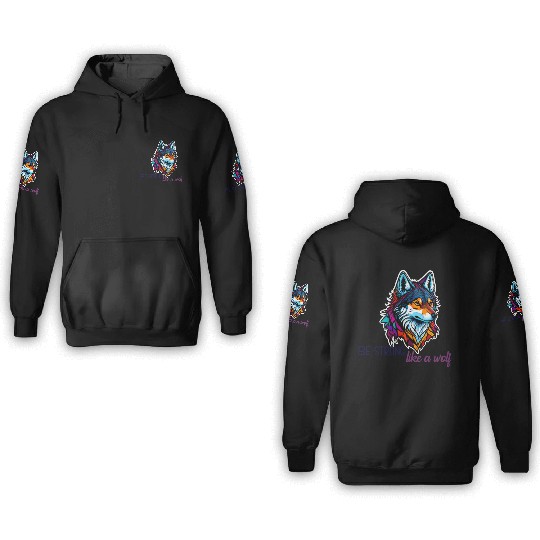 Wolf inspired 3D Hoodies collection.
