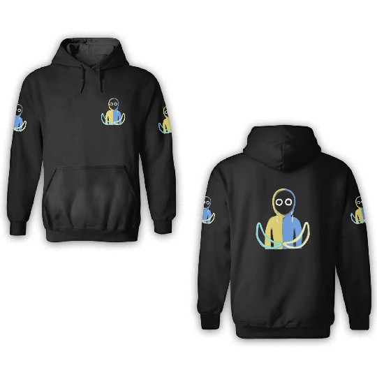 Boy With Uke 3D Hoodies