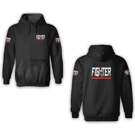 Fighter-Cool fighter design-MMA/Muay Thai 3D Hoodies