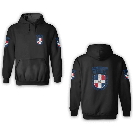 Dominican Republic 3D Hoodies