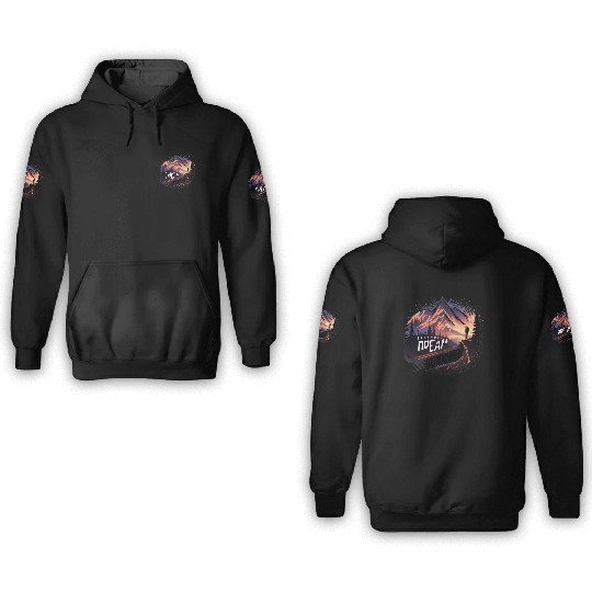 "Horizon Explorer: Embrace the Journey" 3D Hoodies