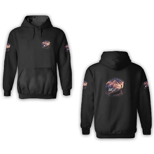 "Horizon Explorer: Embrace the Journey" 3D Hoodies