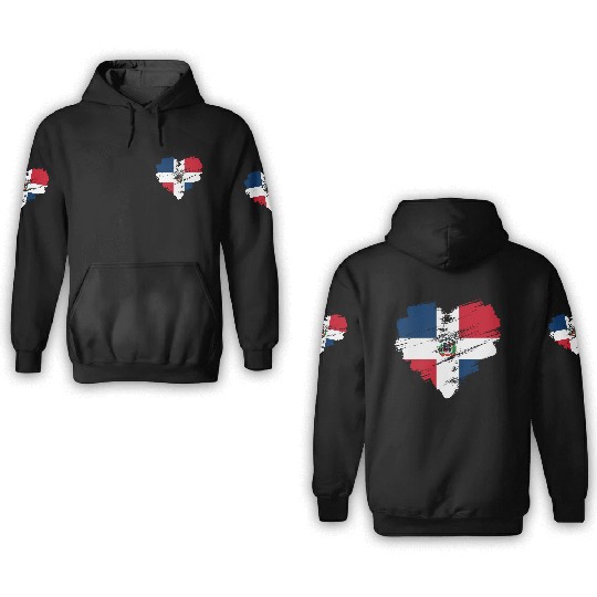 Dominican Republic 3D Hoodies